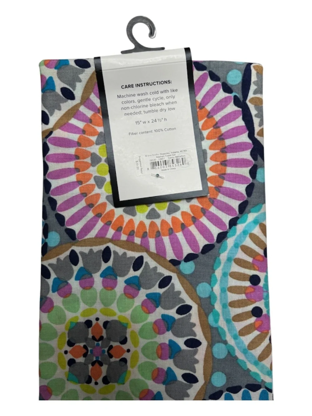 VERA BRADLEY Sunny Medallion Dish Towels Set